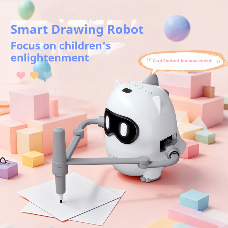 Science Robot - Genel Akıllı Dinozor Çizim Robotu Akıllı