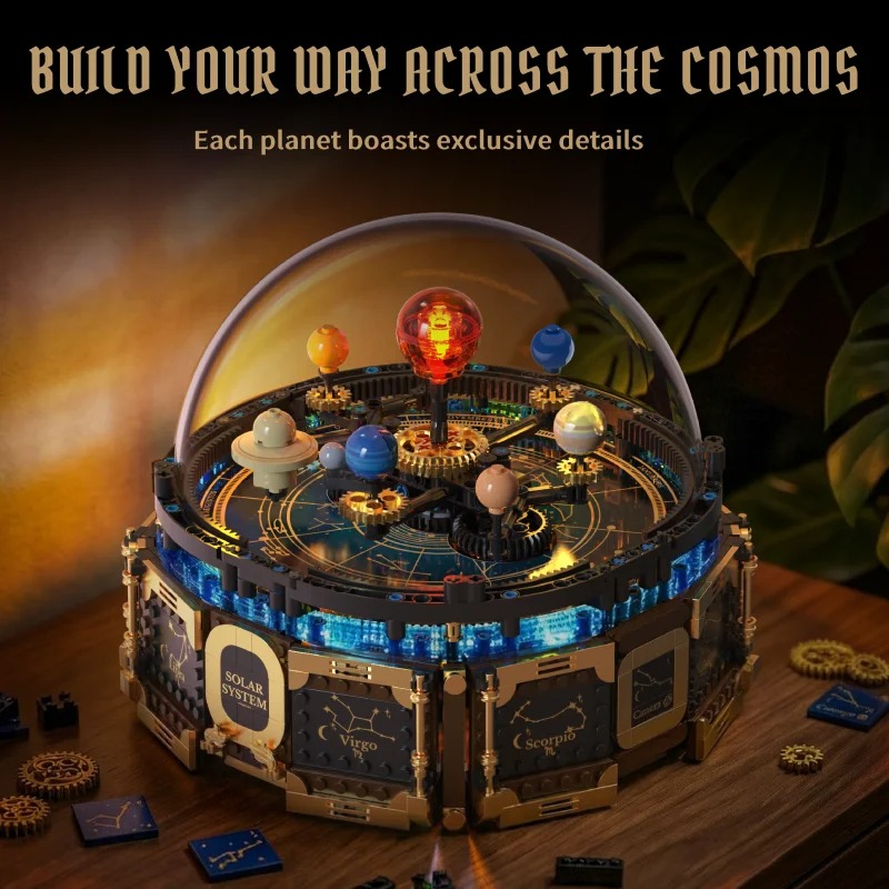Güneş Sistemi Müzik Kutusu Yap - Solar System Orrery incelemesi ve fiyatı