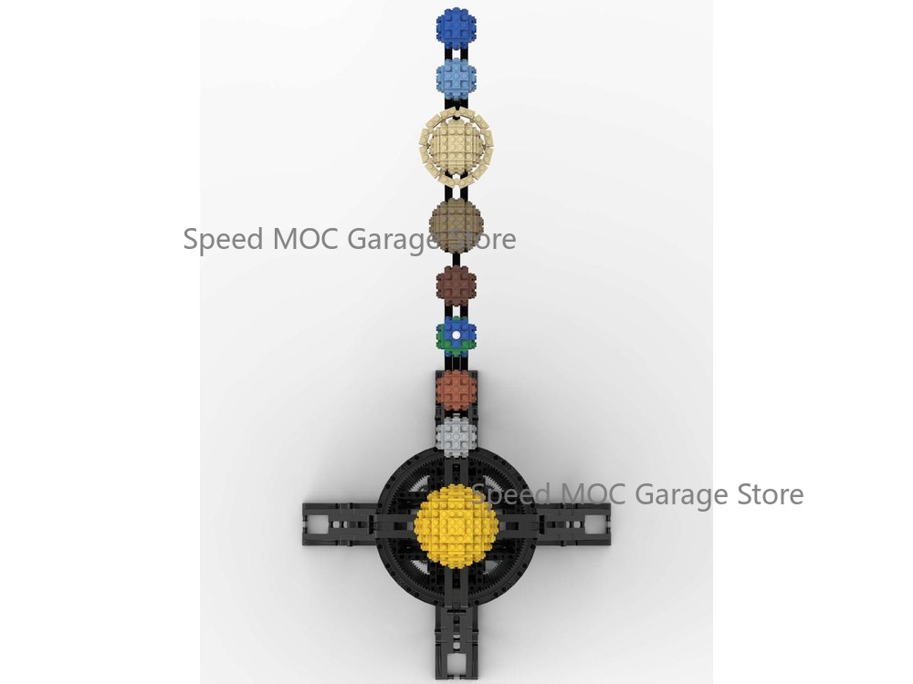 MOC-38774 Mekanik Güneş Sistem - Solar System Orrery incelemesi ve fiyatı