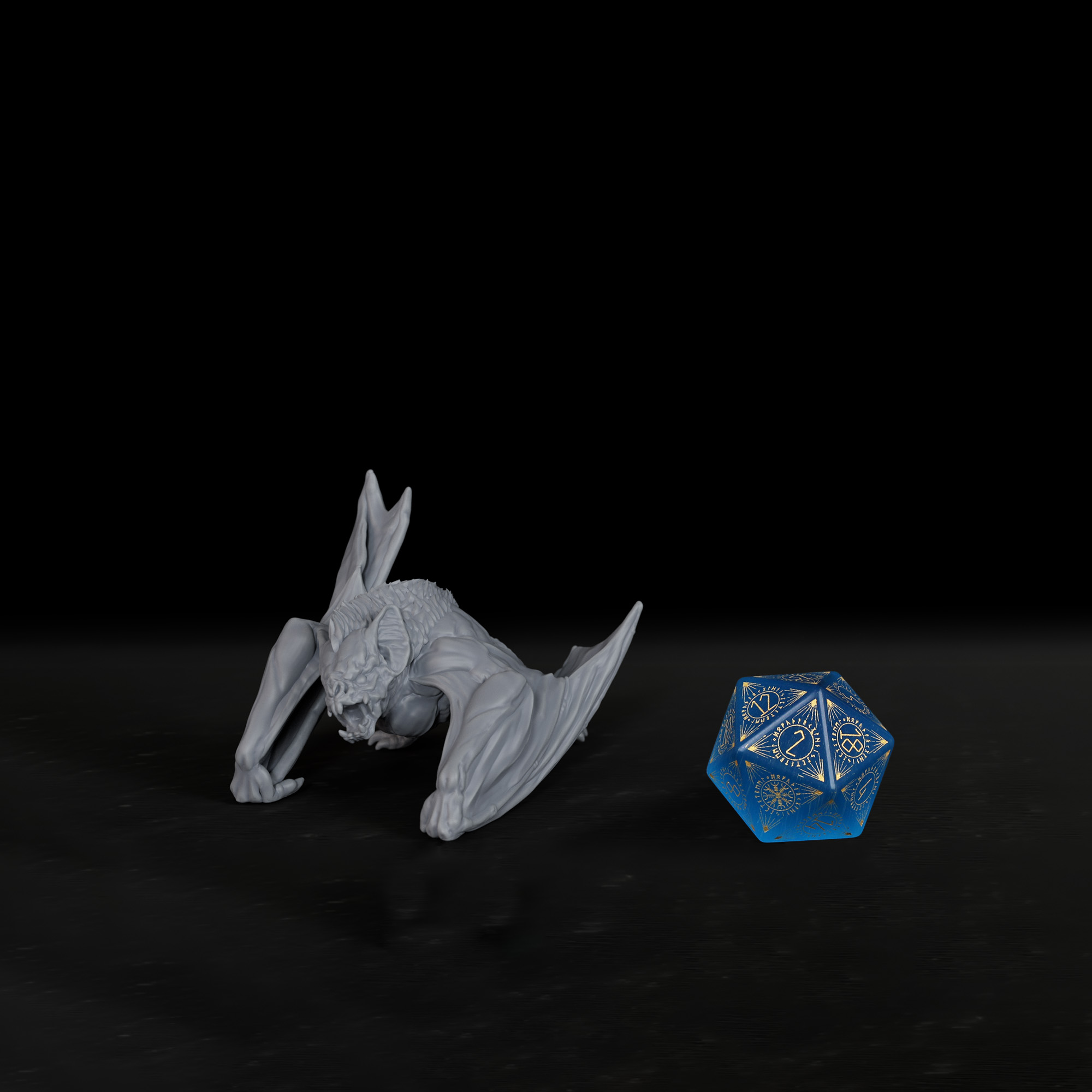TTRPG Dire Bat Minyatür Kötü Y - Science Robot incelemesi ve fiyatı