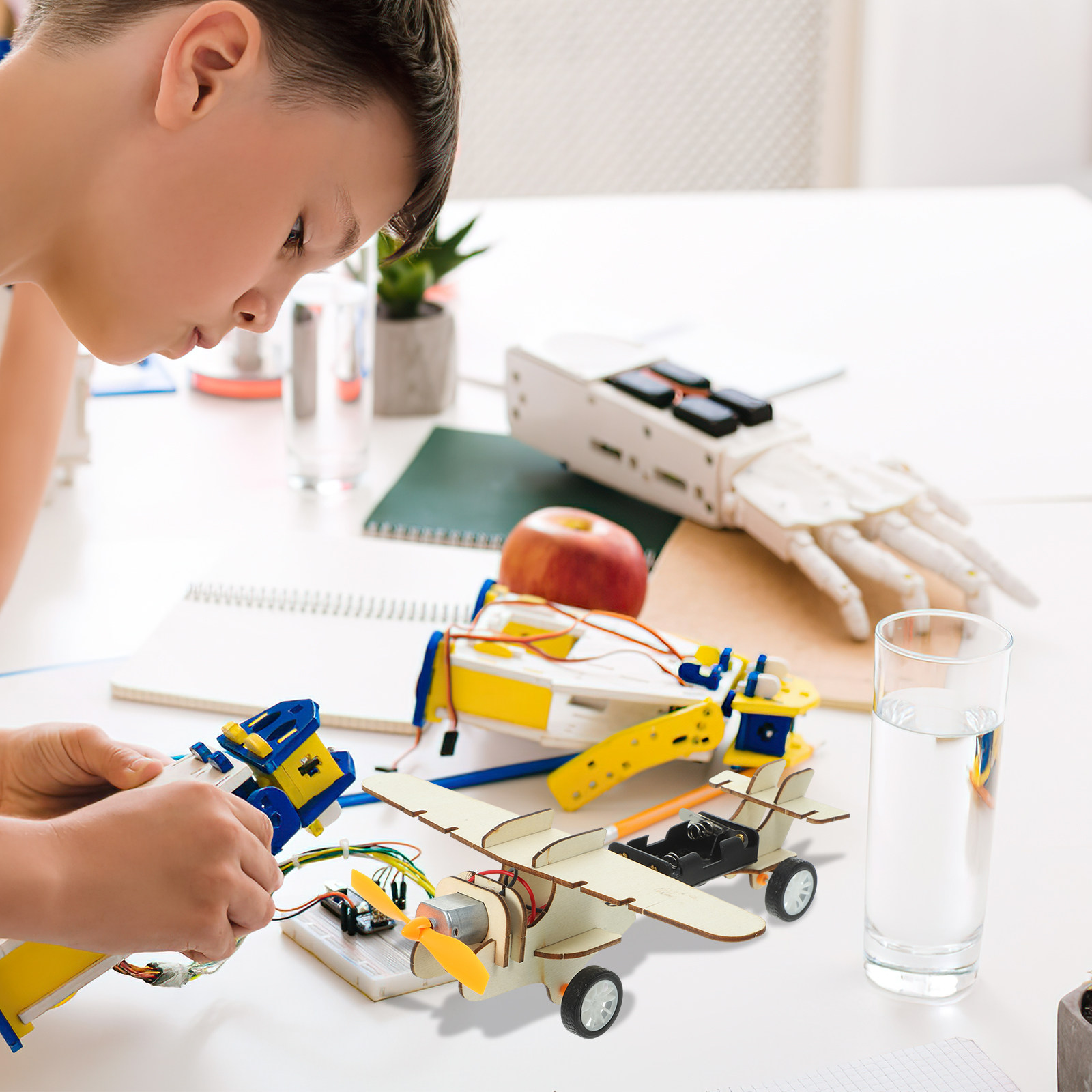1 takım ahşap planör uçak DIY  - Science Project Physics incelemesi ve fiyatı